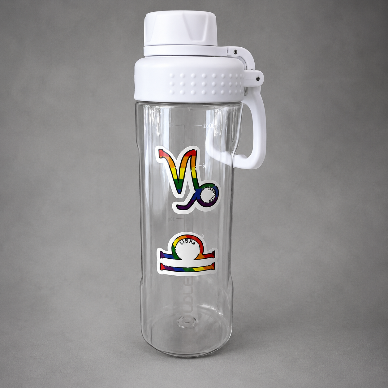 Rainbow Zodiac Symbol Sticker Sheet – Astrology Glyphs Decal Set