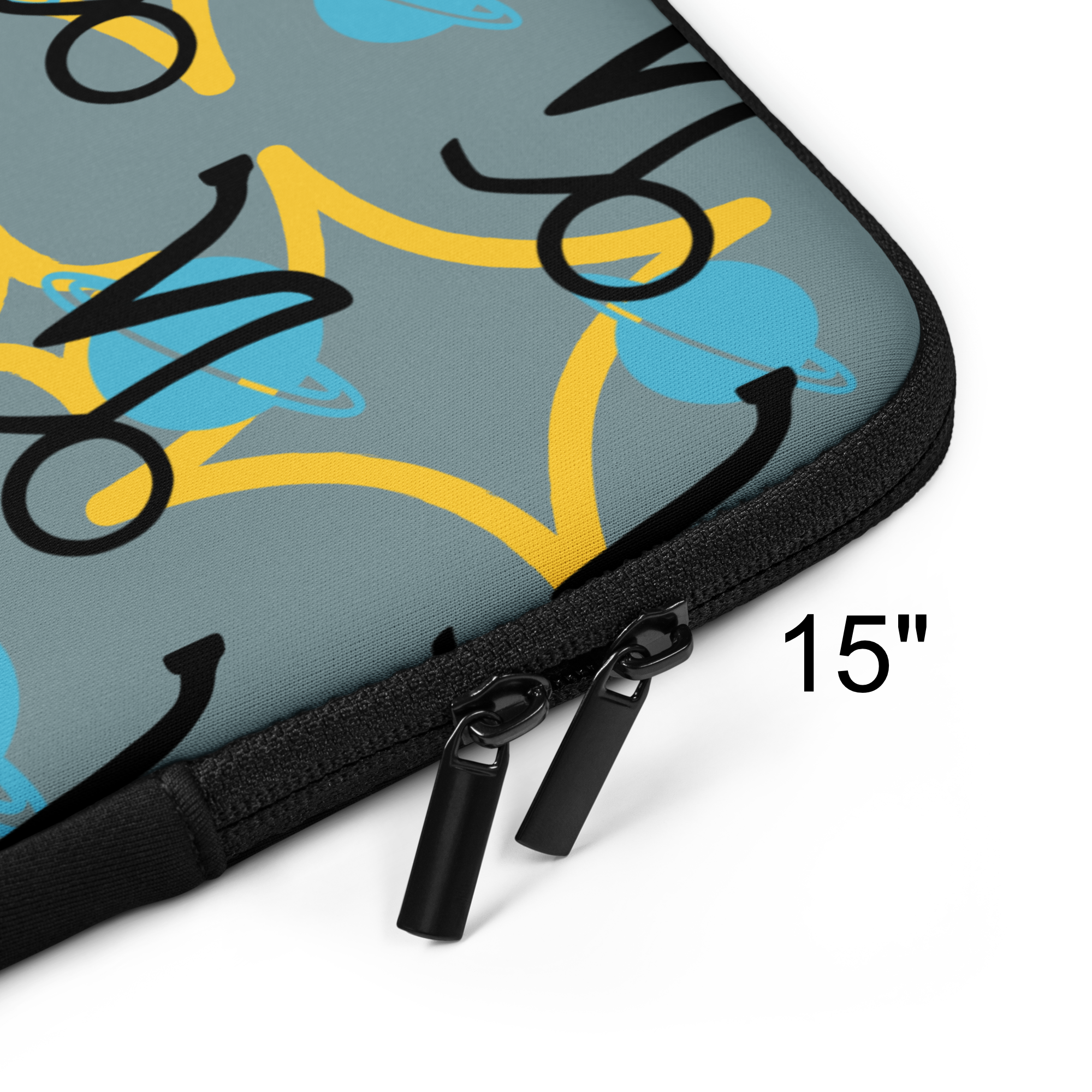 Capricorn Zodiac Laptop Sleeve - 13" & 15" Protective Case - Astrology Gift