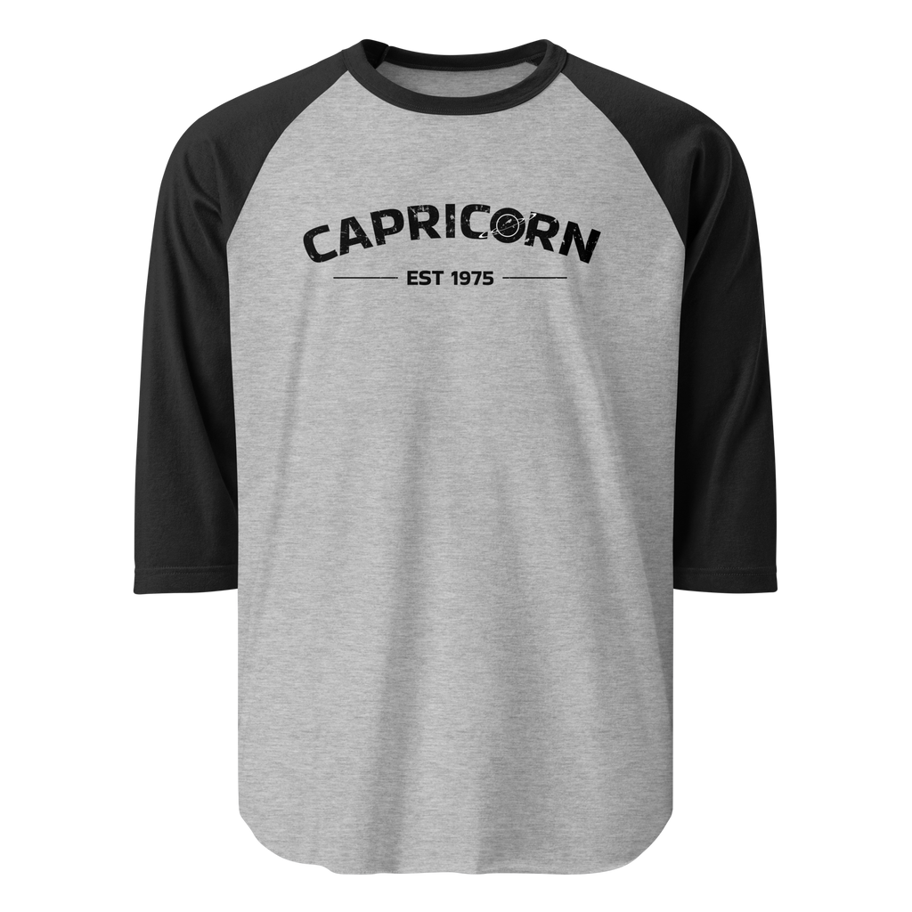 Capricorn Customizable Tee - Established + Add Your Birth Year - Saturn Capricorn Design